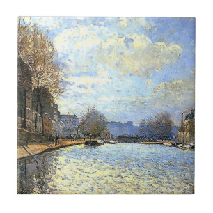 Rua Martin Canal Alfred Sisley