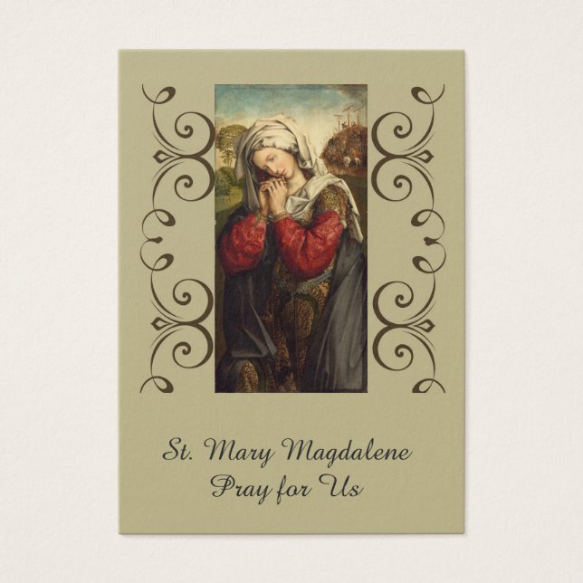 Rua. Mary Magdalene Banquete Dia 22 de julho (Frente)