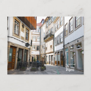 Rua Medieval - Viseu Portugal Cartão Postal