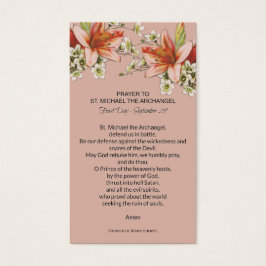 Rua Michael, a Oração Arcanjo Santa