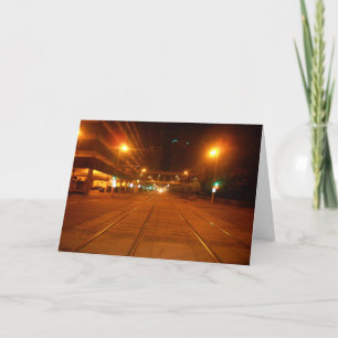 "Rua Minneapolis à Noite" Consiga Bem Cartão