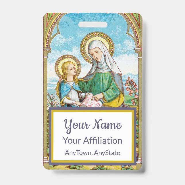 Rua NeoGothic. Crachá Anne e Young Mary (SAU 29) (Frente)