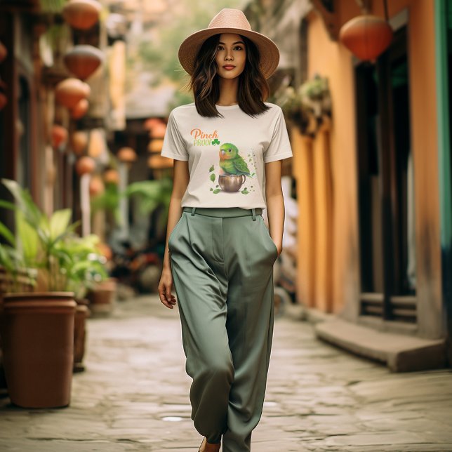 Rua Patrick Birdie Green Parrot Prova de Pintura (Criador carregado)