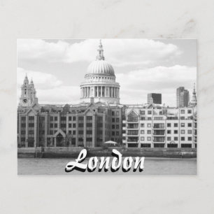 Rua Paulista Catedral de Londres, cartão postal an