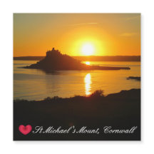 Rua Personalizada Michaels Monte Cornwall Sunset