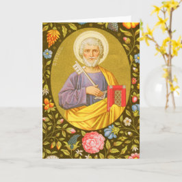 Rua Peter the Apostle (PM07) Vazio - Cartão Saudaç
