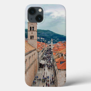 Rua principal de Dubrovnik, Croácia