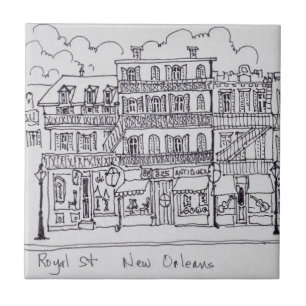 Rua Real Nova Orleans, Louisiana