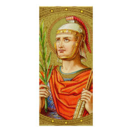 Rua. Sebastian (SNV 24) Cartão de Rack Personalizá