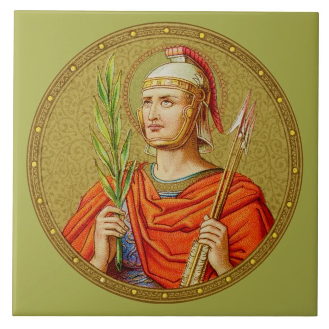 Rua. Sebastian (SNV 24) (Imagem redonda) Azulejo 2 (Frente)