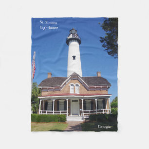 Rua. Simons Lighthouse, cobertor de velo