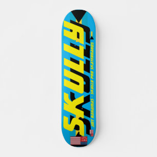 RUA SKULLY JMT.LUCIA 7, 3/4", skateboard Deck