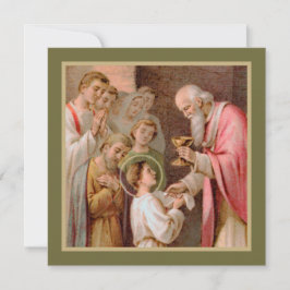 Rua. Tarcisius recebendo o Eucarista (BL 02)