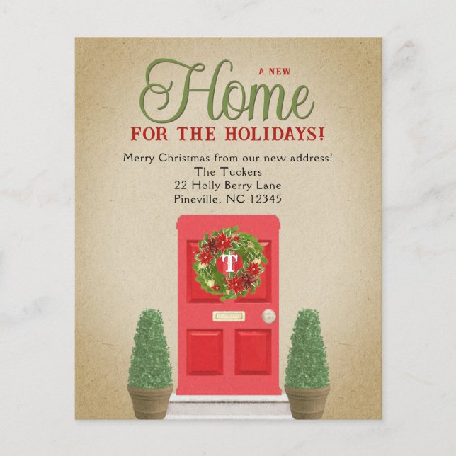 Rua Vermelha Tópicos da Rua do Natal Movendo (Frente)