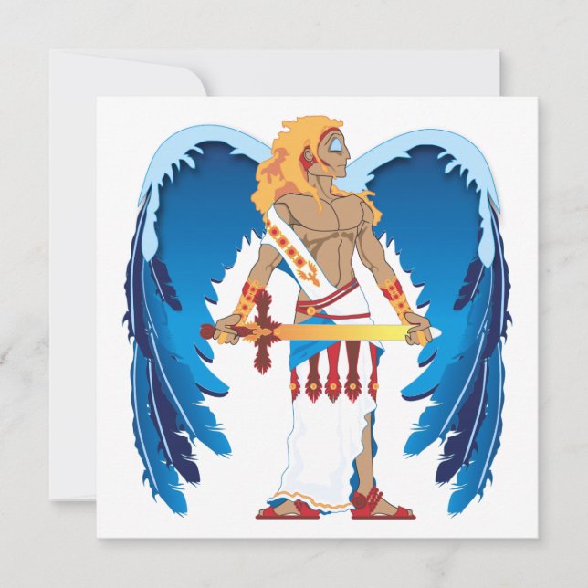 Ruas. Convite Personalizado Michael (Frente)