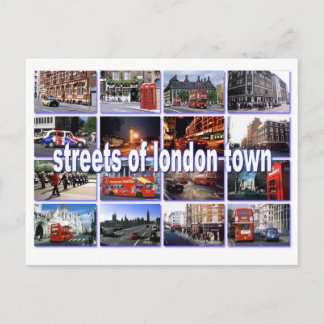 ruas de cartão postal londres