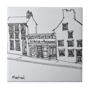 Ruas de Rue.  Montreal, Canadá