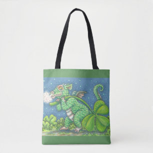 RUAS. DIA DE PATRICK DRAGON TOTE BAG IRLANDÊS