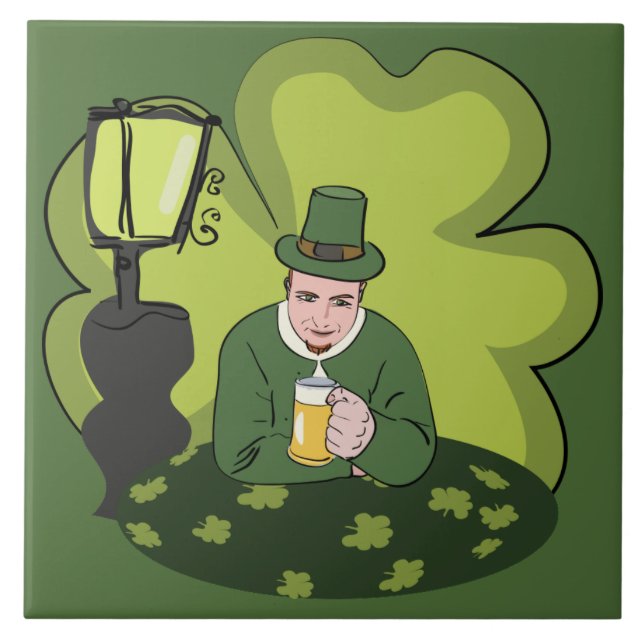 "RUAS FELIZES. DIA DE PATRICK" LEPRECHAUN (Frente)
