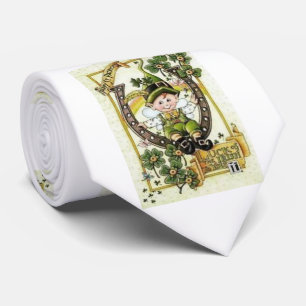 Ruas, Gravatas de designers de Dia de Patrick Men