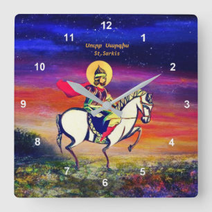 Ruas, Relógio de Parede de acrílico