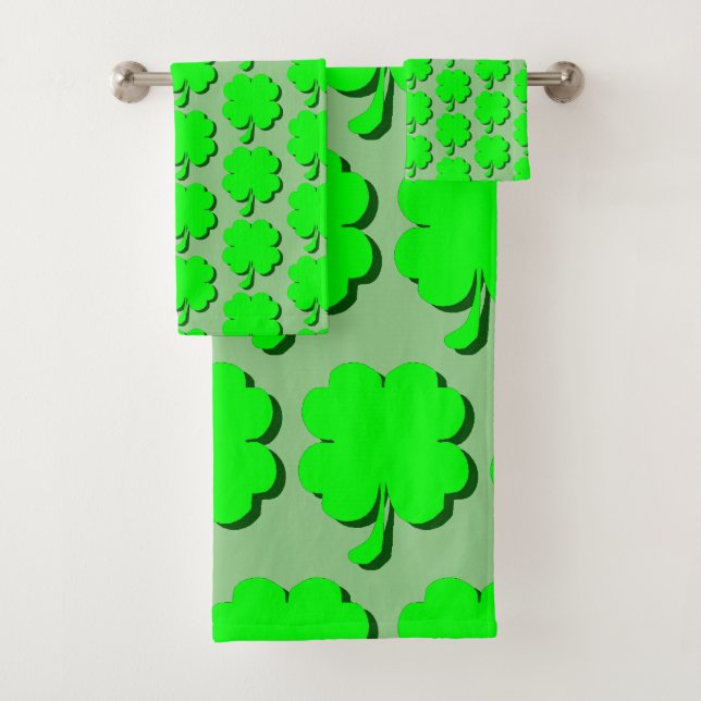 RUAS. Toalhas do Dia de PATRICK (Insitu)