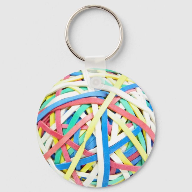 Ruberband Ball Chaveiro (Frente)
