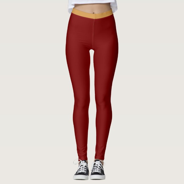 “RUBY RED” – ACTIVEWEAR LEGGINGS (Frente)