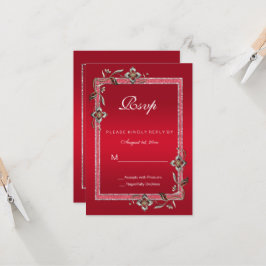 Ruby Red Gems & Glitter Ruby 40TH Wedding