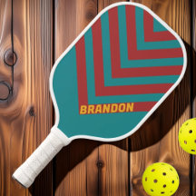 Ruby Reef Vintage Chevron com Nome