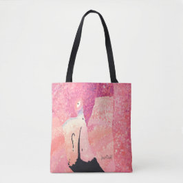 Ruby the Flamingo Tote Bag