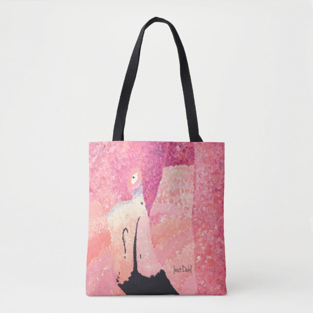 Ruby the Flamingo Tote Bag (Frente)