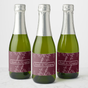 Ruby Wine Simple Boho Floral