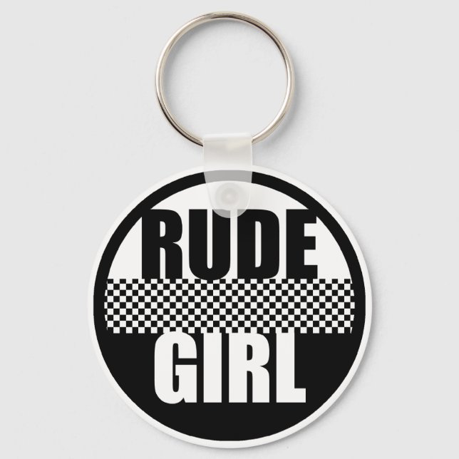 Rude Girl Chaveiro (Frente)
