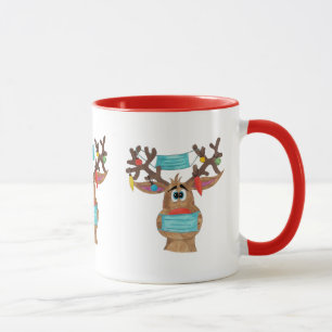 Rudolph, a caneca de rena mascarada