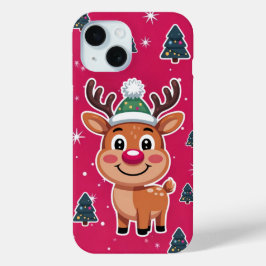 Rudolph A Reindeer Vermelha iPhone / iPad case