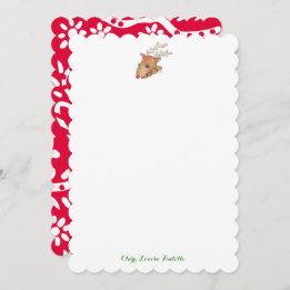 Rudolph Notas Personalizadas
