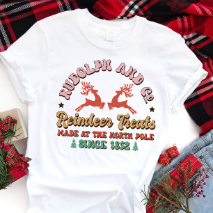 Rudolph Retro e Cia. Guloseimas de Rena Natal