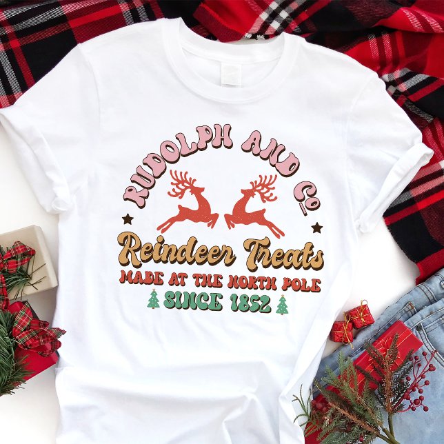 Rudolph Retro e Cia. Guloseimas de Rena Natal (Criador carregado)