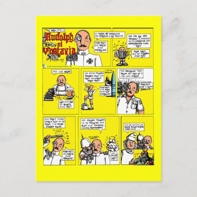Rudolph Vostavia - Cartão postal (Frente)