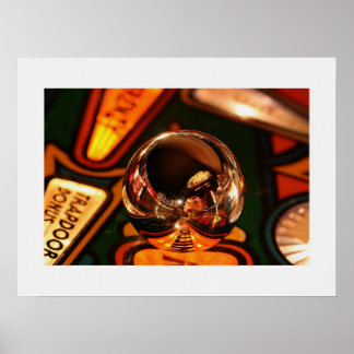 Rudy has a ball pinball poster