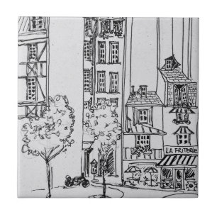 Rue Santo-Julien-le-Pauvre  Paris, França