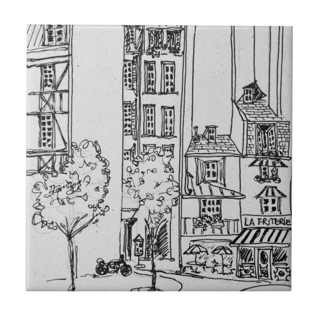 Rue Santo-Julien-le-Pauvre| Paris, França (Frente)