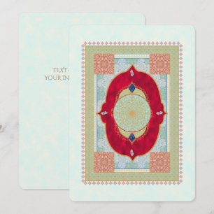 Rug Oriental - Cartão de Convite