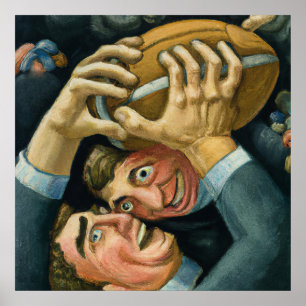 Rugby Combate Art Impressão