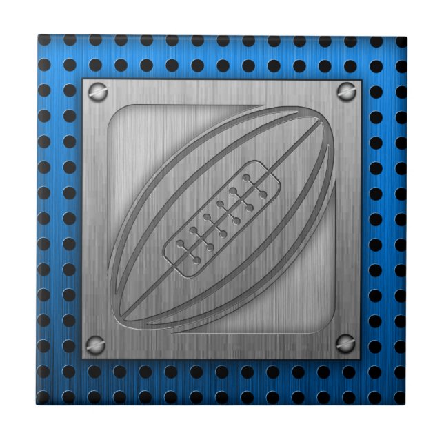 Rugby escovado do Metal-olhar (Frente)