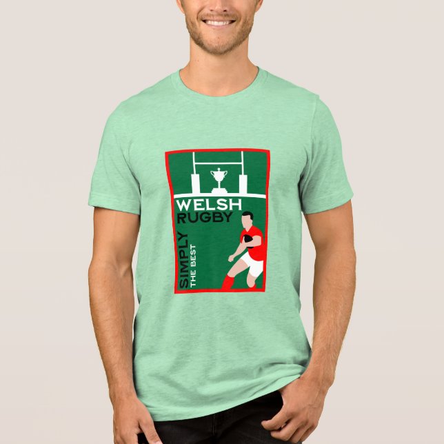 Rugby Wales Fan Art (Frente)