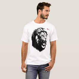 "Rugido do Rei" Camiseta Leão Rugindo
