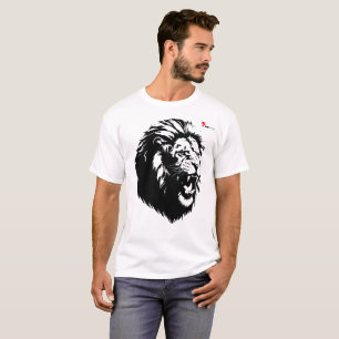 "Rugido do Rei" Camiseta Leão Rugindo