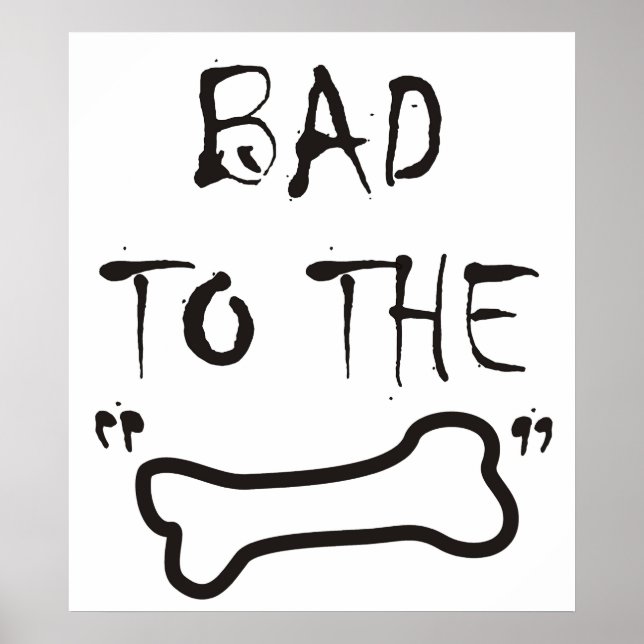 RUIM ATÉ O OSso ~ Poster (Frente)